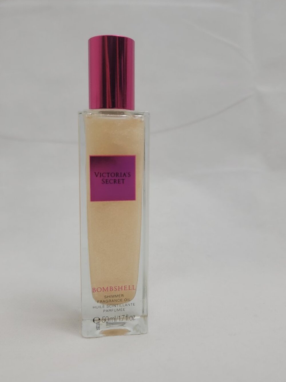 VICTORIAS SECRET Fragrance Shimmer Oil BOMBSHELL 1.7 fl oz 50ml